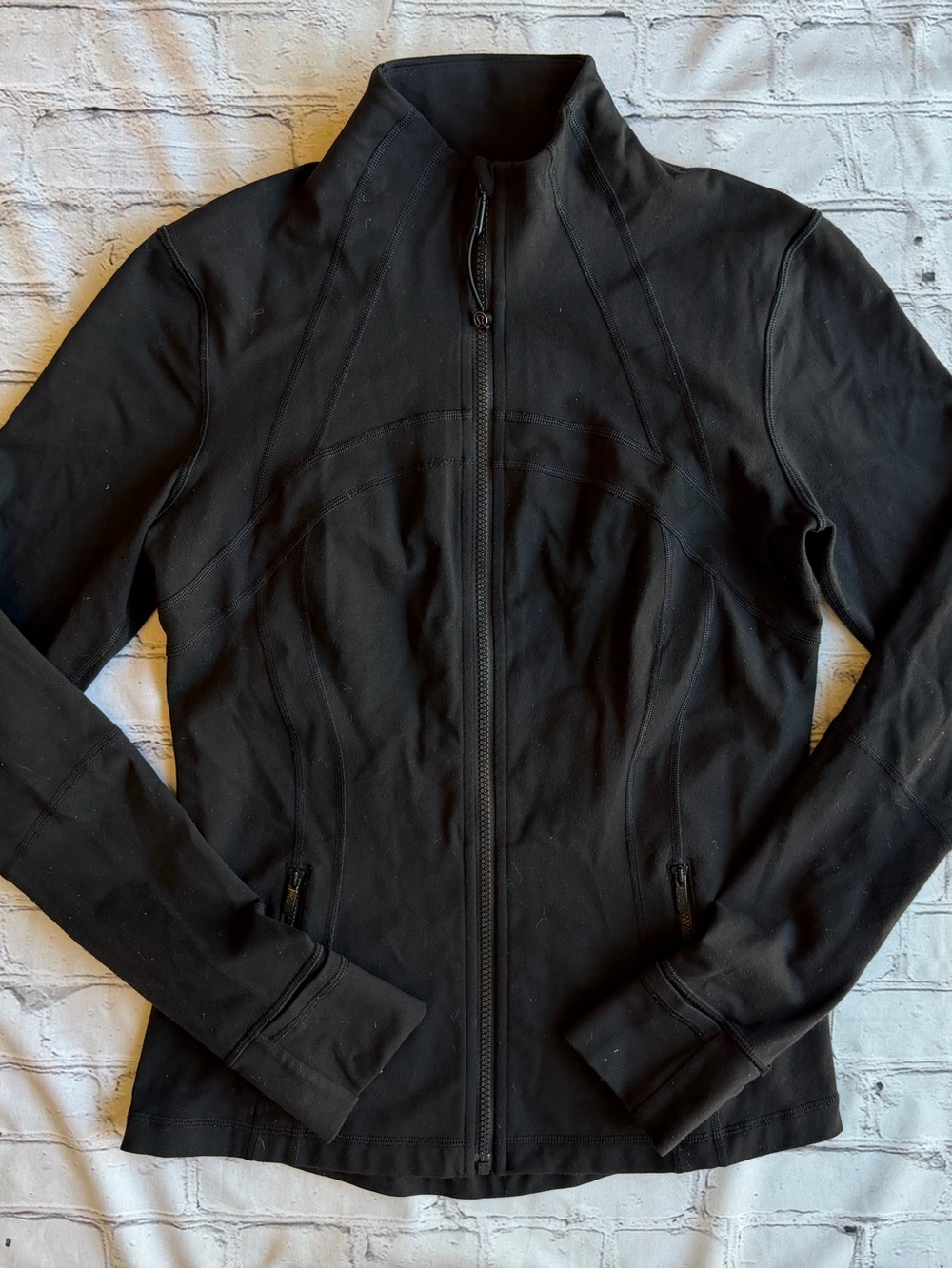 Lululemon Define Jacket Women’s Size 10 Black Athleisure Full Zip Work Out Gym - Picture 9 of 16